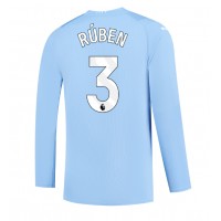 Manchester City Ruben Dias #3 Domáci futbalový dres 2023-24 Dlhy Rukáv